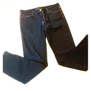 Banana Republic dark wash straight leg jeans